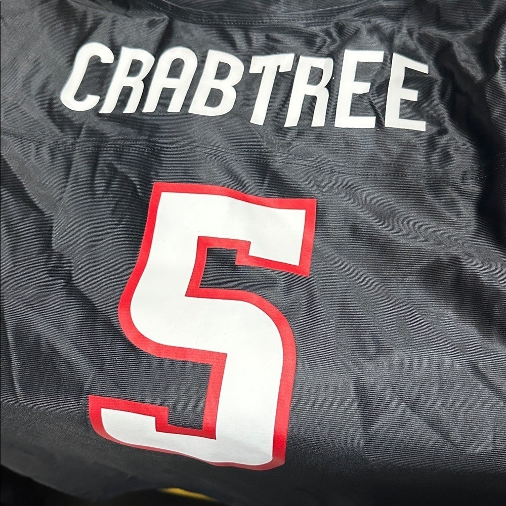 Retro Brand Men's Texas Tech Red Raiders Crabtree #5 Football Jersey NWTSize XXL - Picture 4 of 7